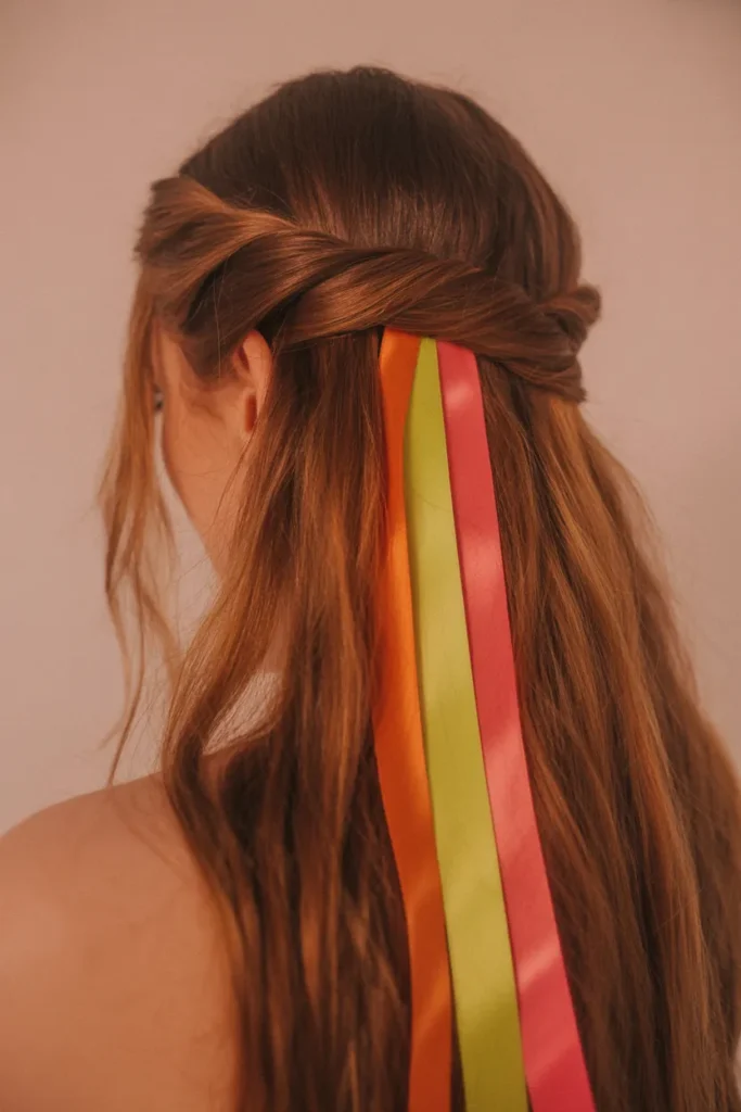 Auburn Twist Half-Up