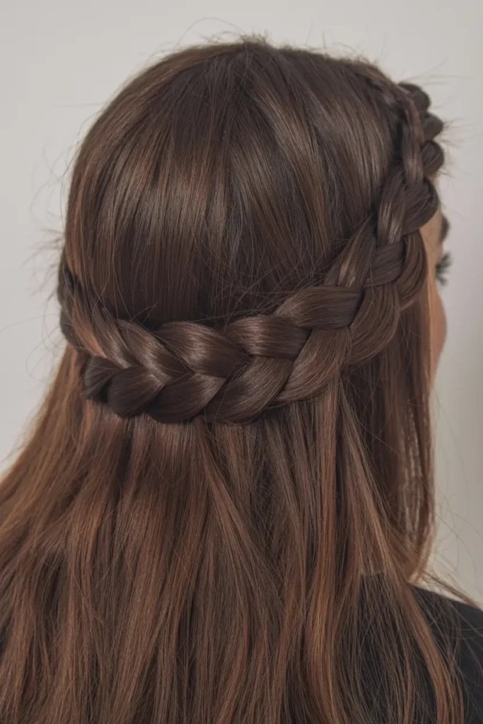 Braided Crown Halo