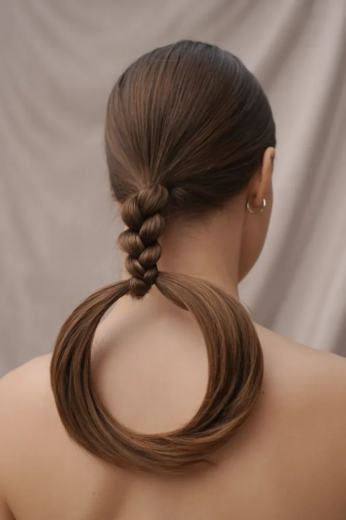 Braided Pony Loop