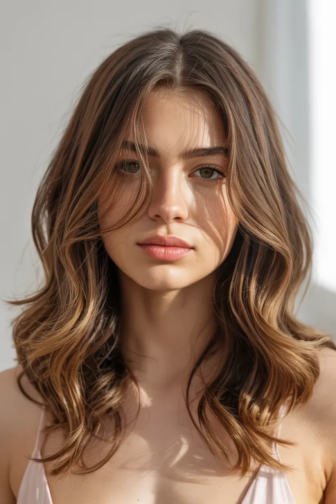 Caramel Veil Waves