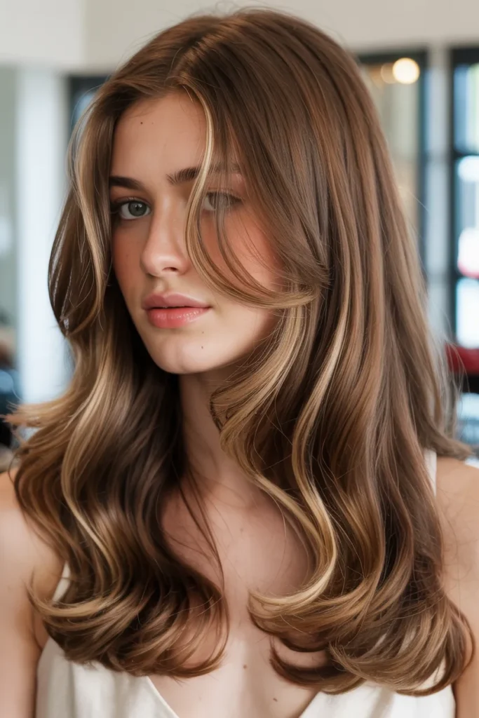 Chestnut Ribbon Waves