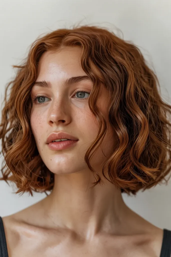 Chin-Length Ringlets
