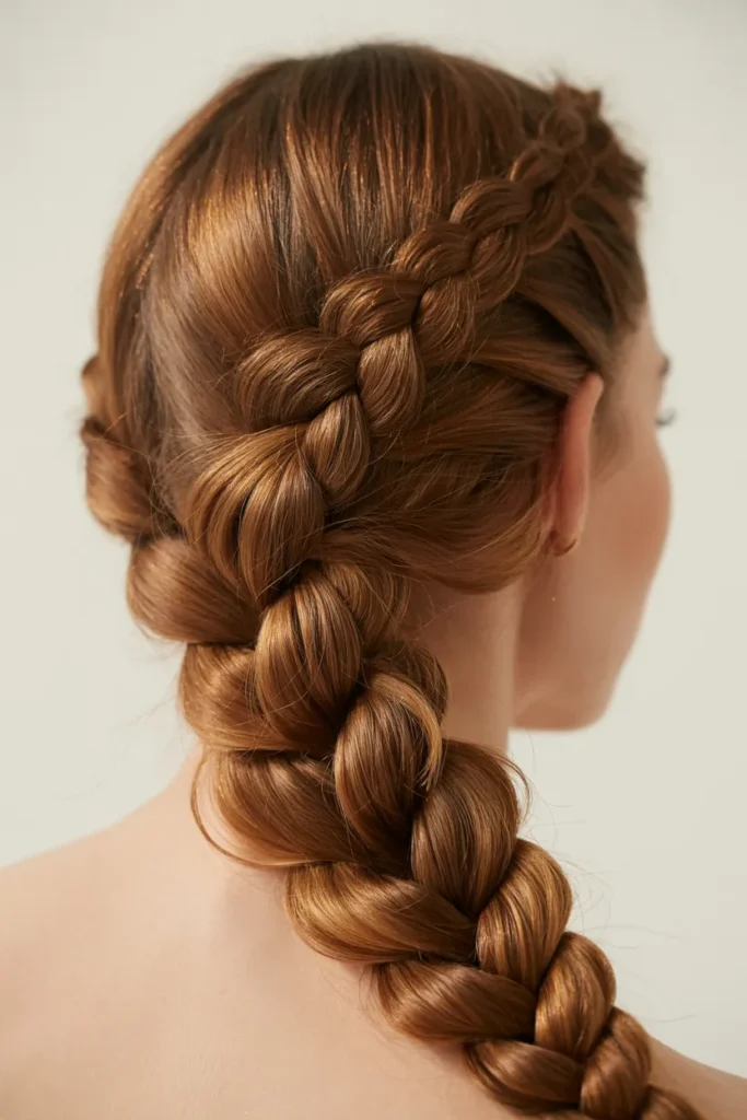 Classic French Braid with a Twist