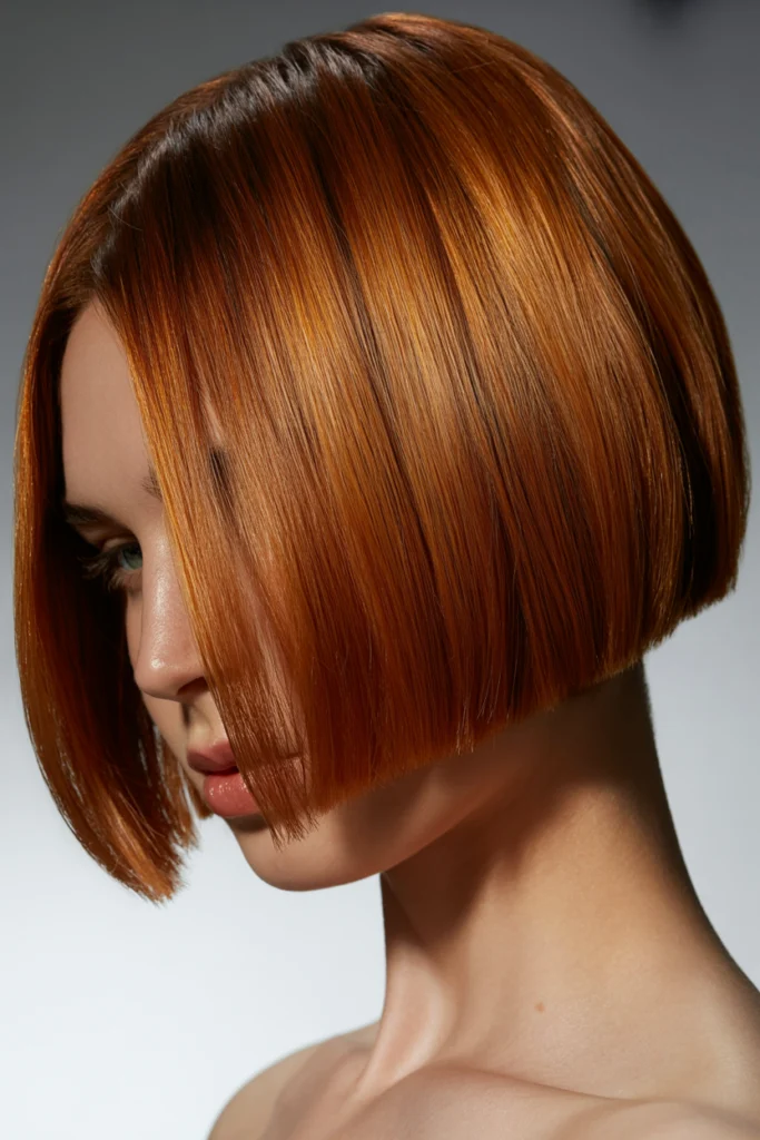 Copper Metallic Bob