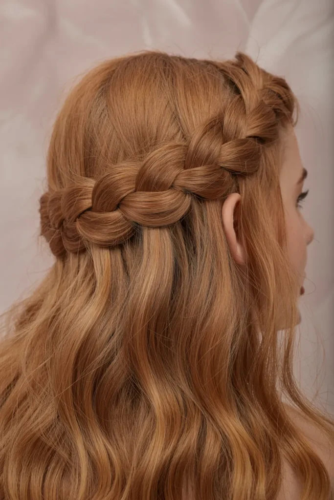 Crown Braid Pinup