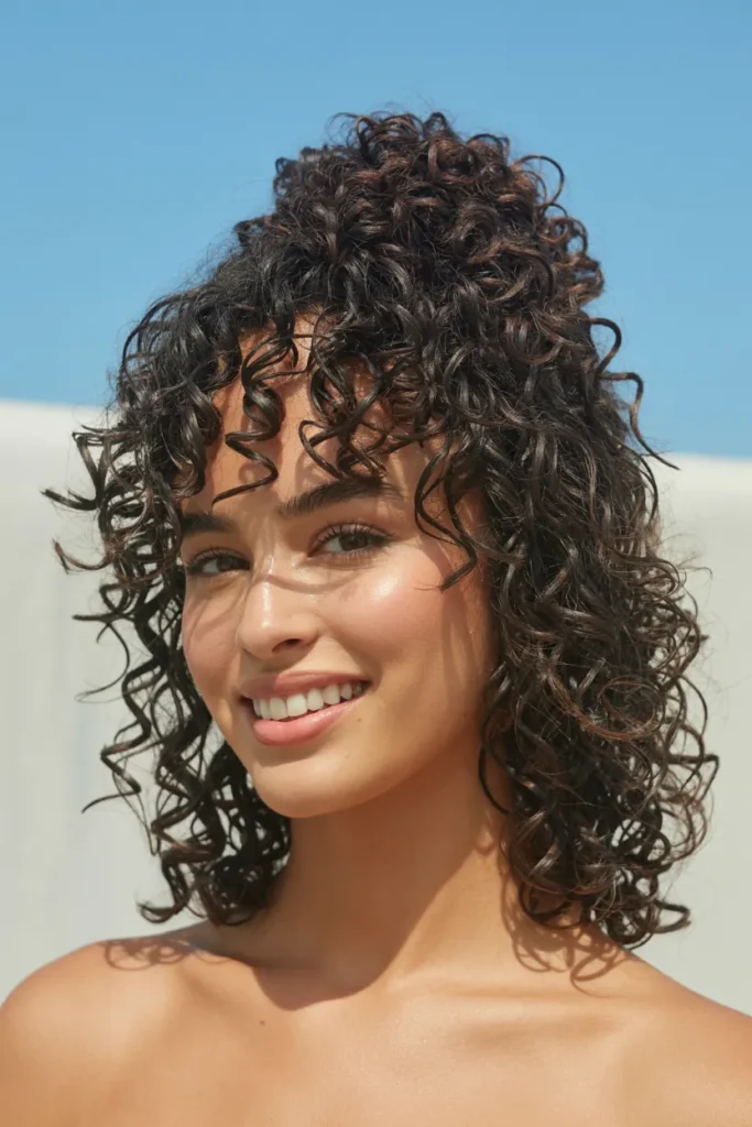 Curly Pineapple Puff