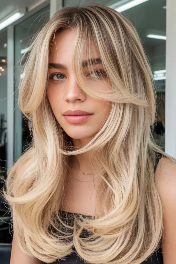 Curtain Bang Blend