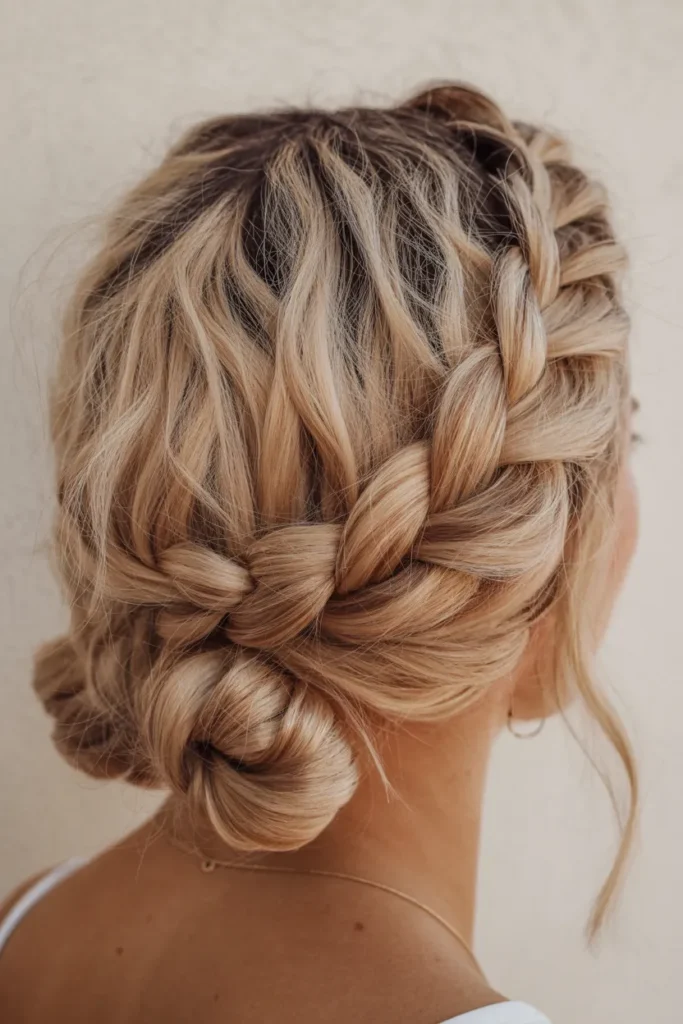 Double Braided Bun