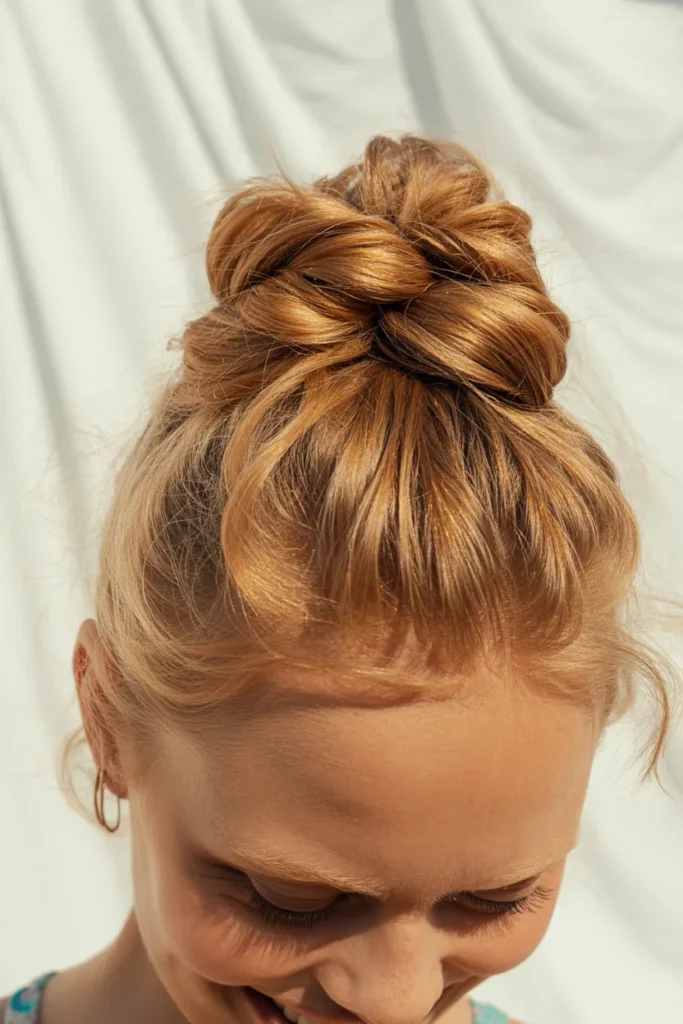 Double Twist Bun