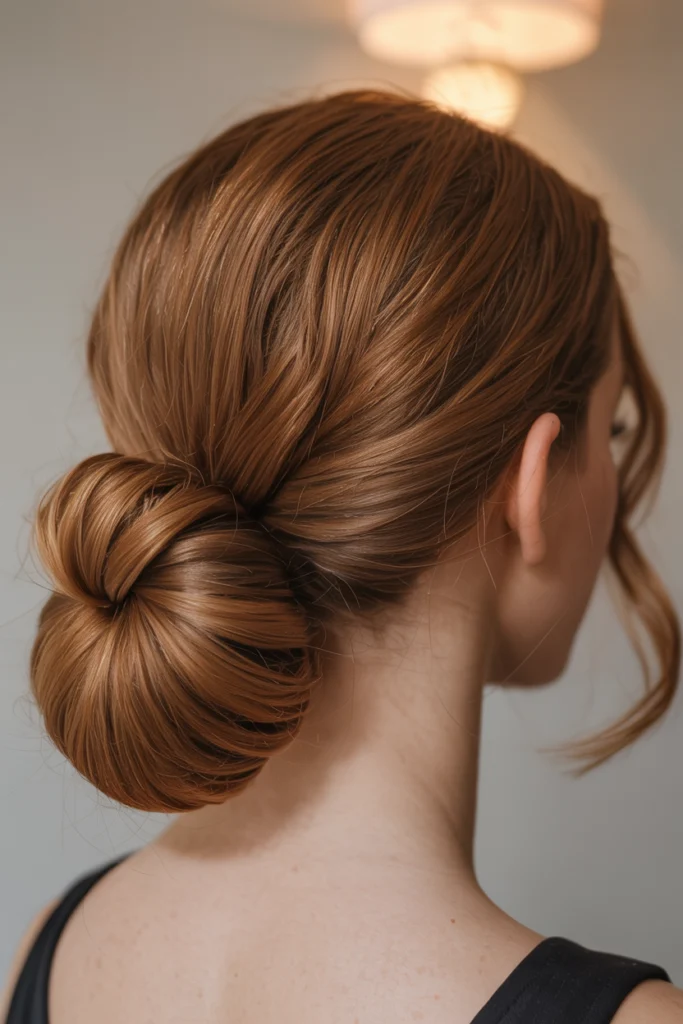 Elegant Low Bun