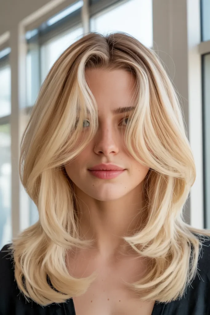 Feathered Collarbone Cut