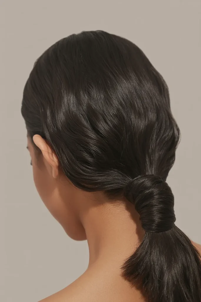 Glass-Hair Ponytail