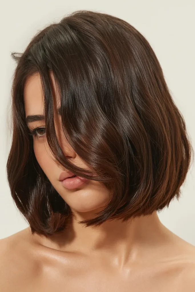 Glossy Lob Flip