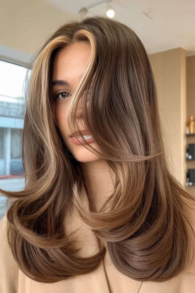 Honey Blonde Ribbon Layers