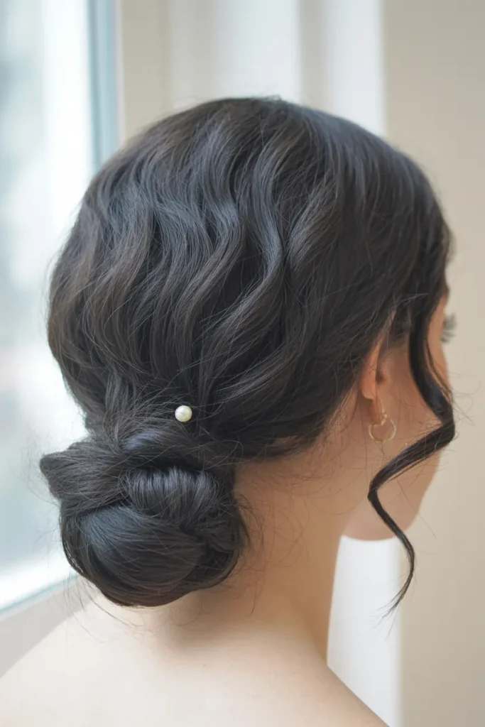 Low Knot Chignon