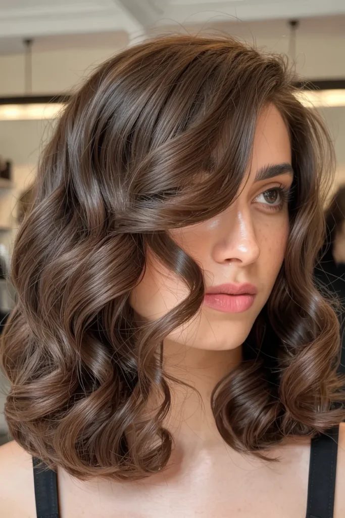 Mocha Curl Frame