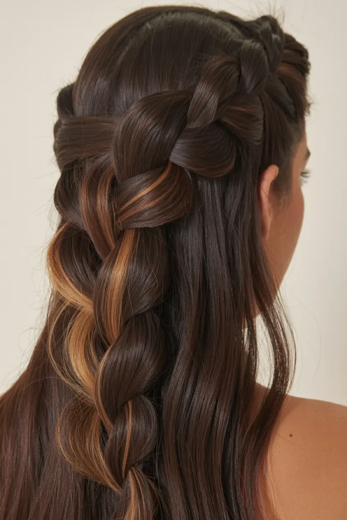 Mocha Ladder Braid