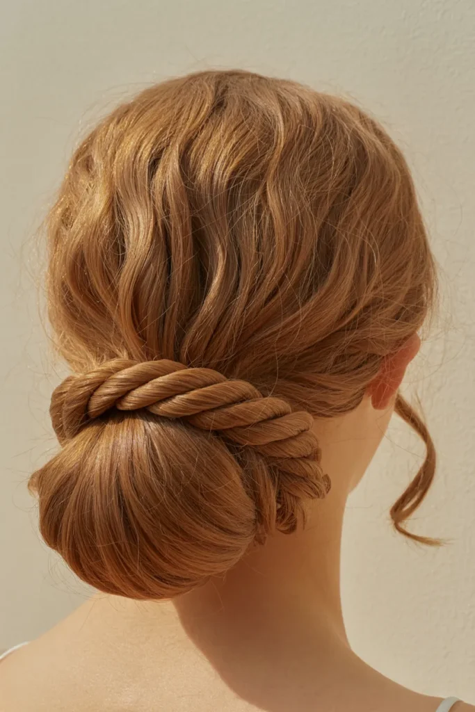 Rope Twist Bun