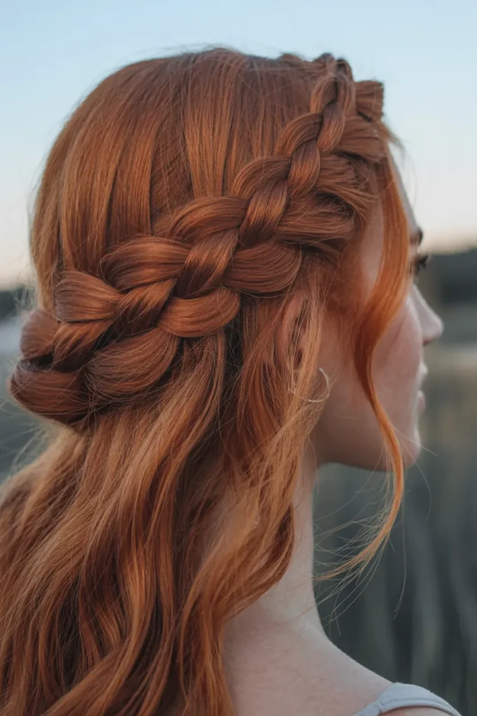 Side-Swept Rope Braid