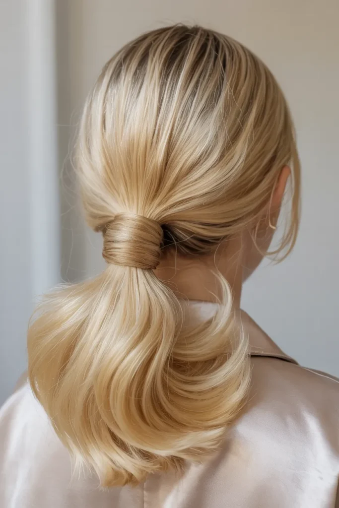 Silk Loop Ponytail
