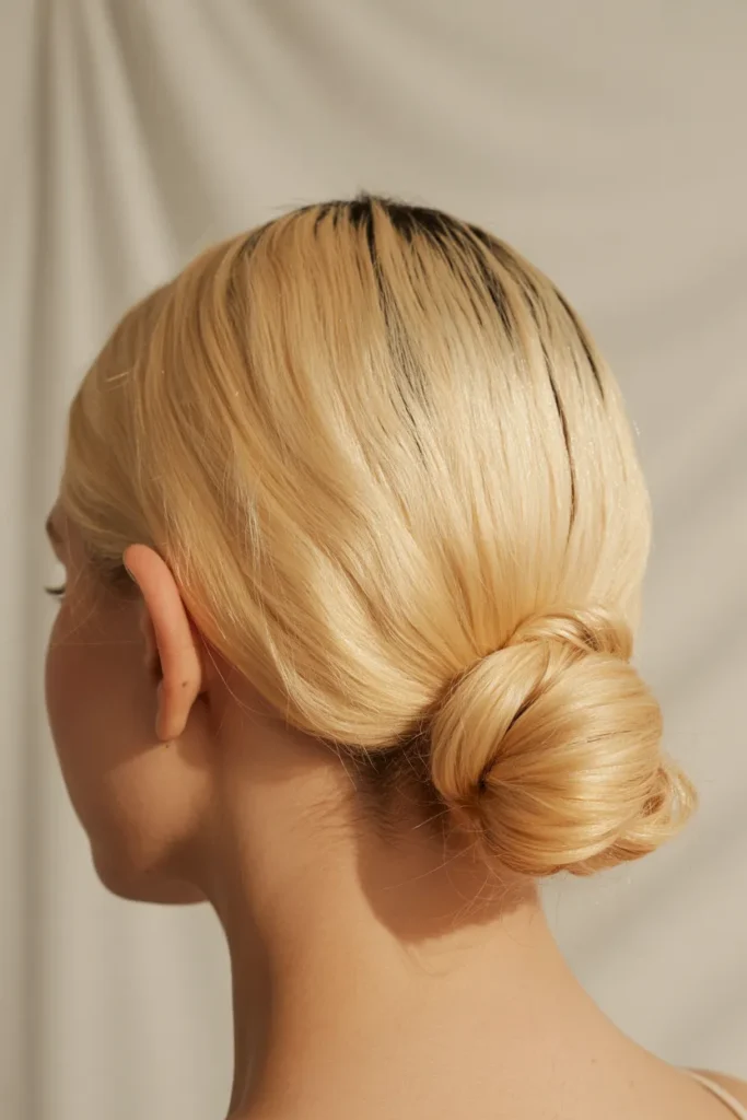 Sleek Low Bun