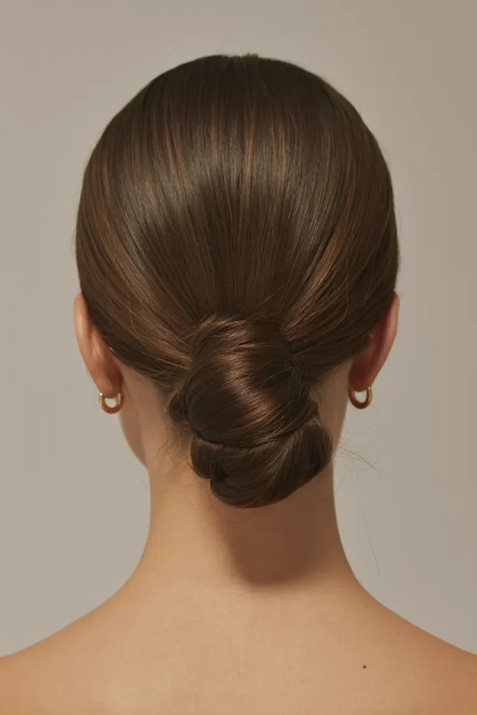Sleek Low Bun
