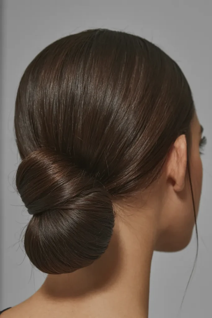 Sleek Wrapped Bun