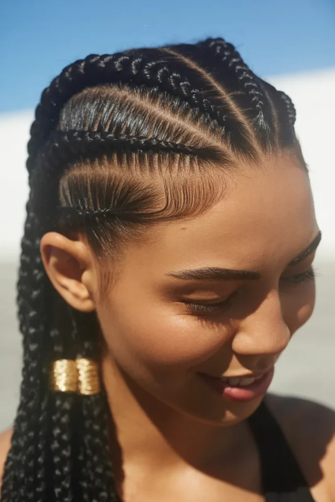 Starburst Cornrows