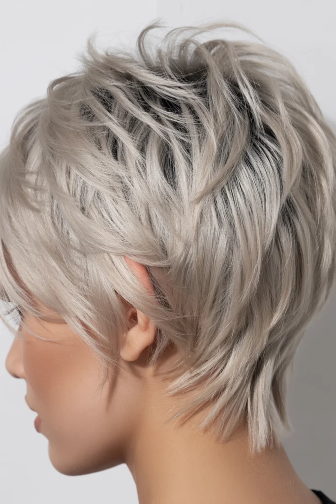 Textured Pixie Cut