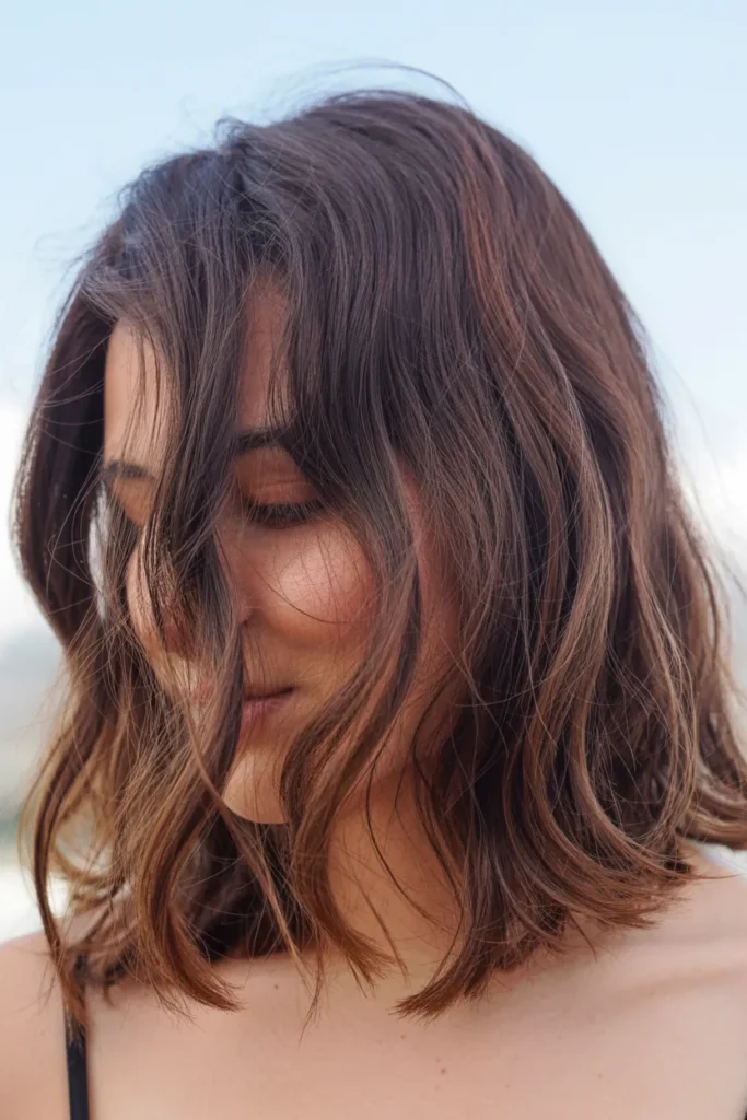 Tousled Shoulder Waves