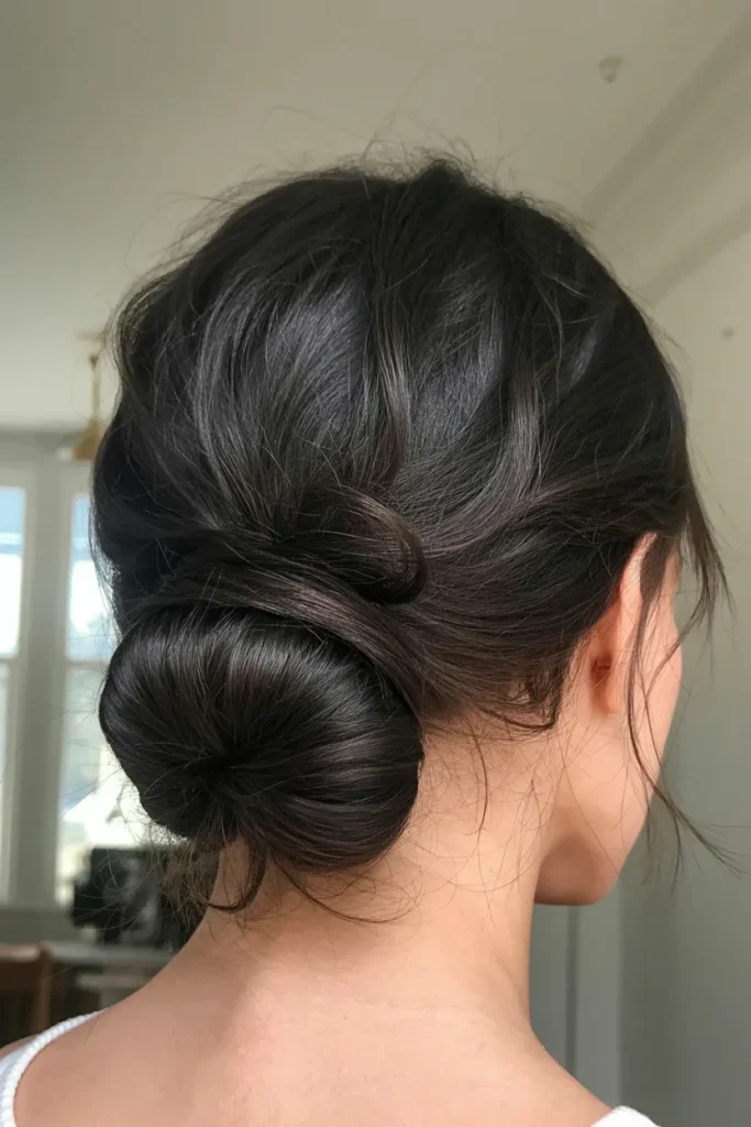 Wispy Fringe Bun
