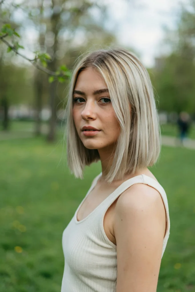Ash Blonde Balayage