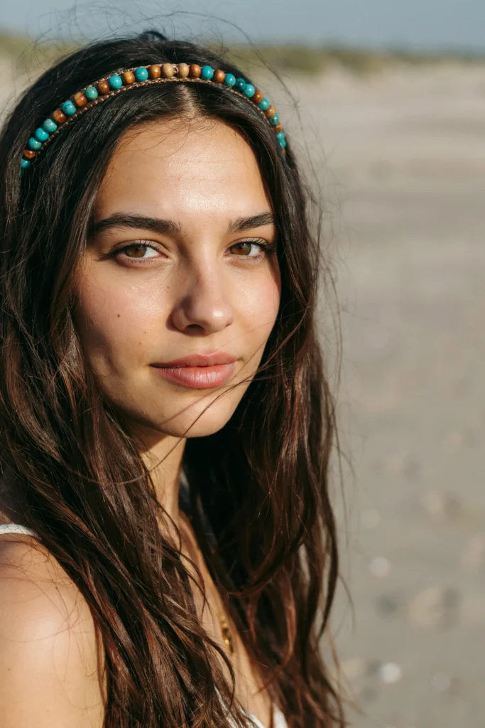 Beaded Bohemian Loop