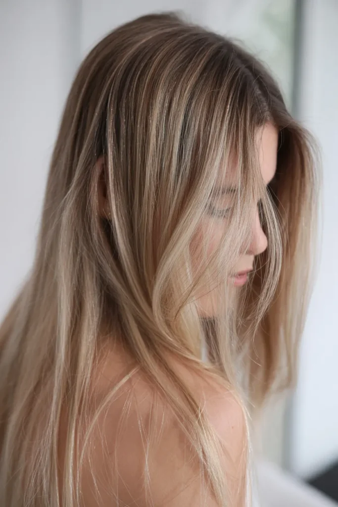 Beige Blonde Babylights