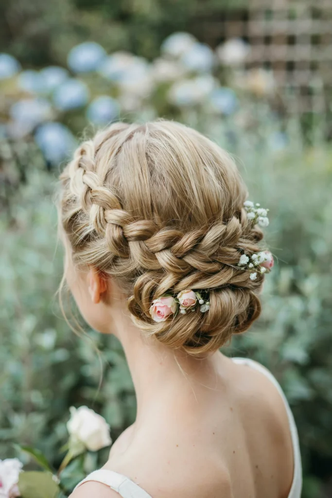 Braided Crown Style