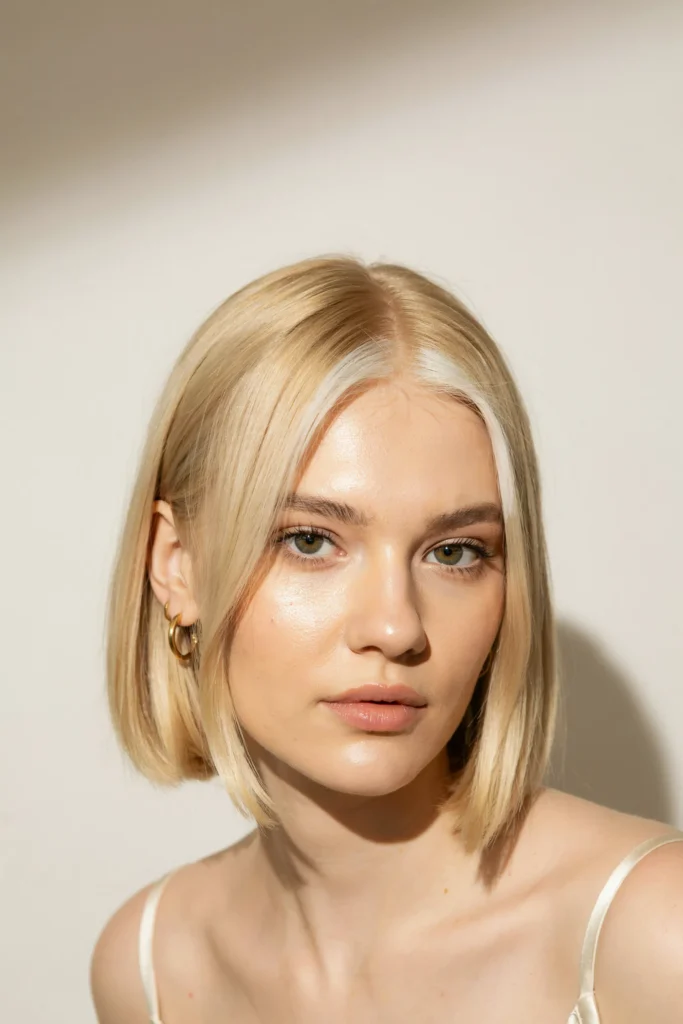 Buttercream Blonde Bob