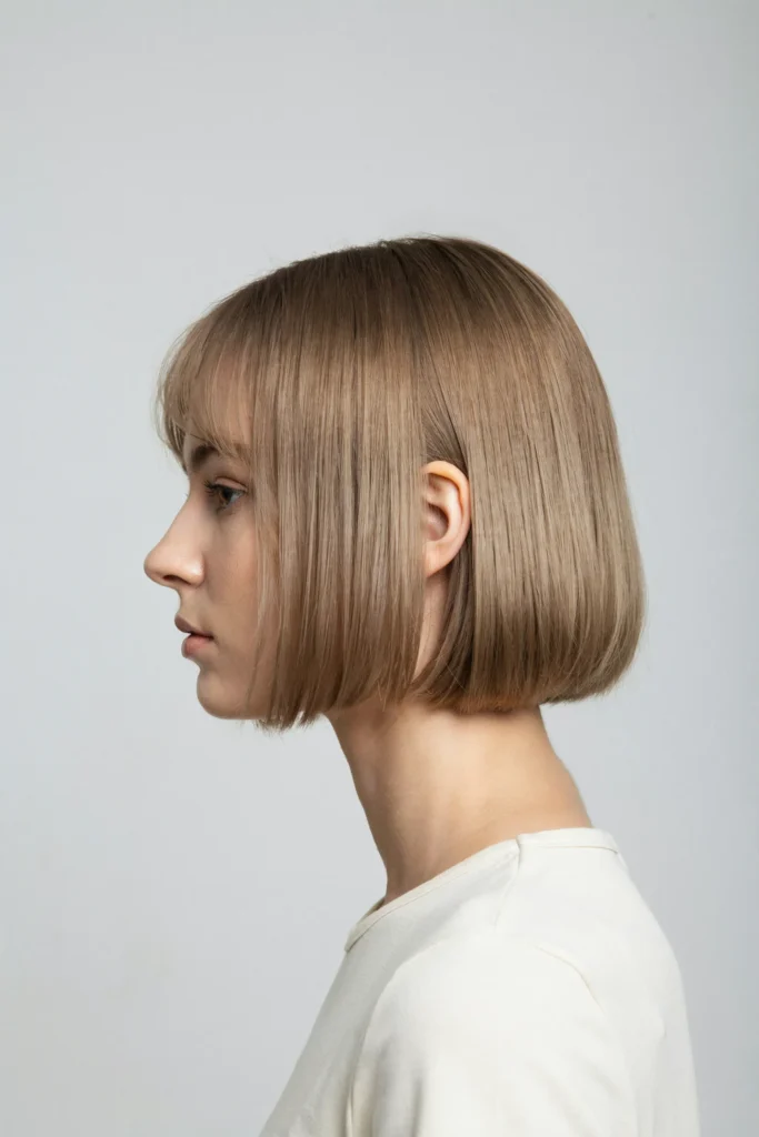 Chin-Length Minimalist Cut