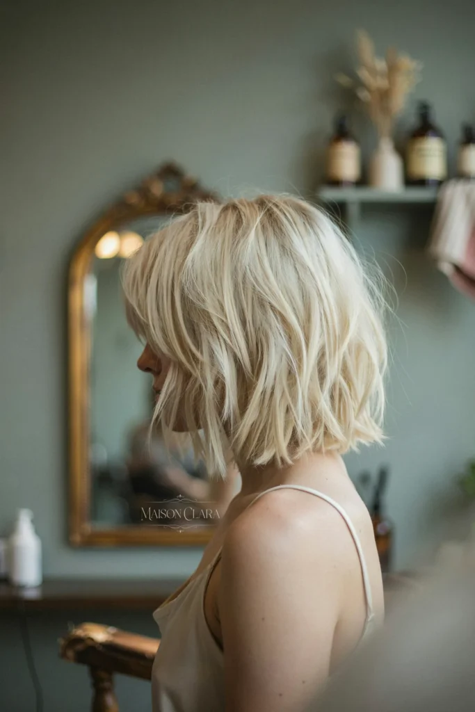 Curtain Bangs Shag