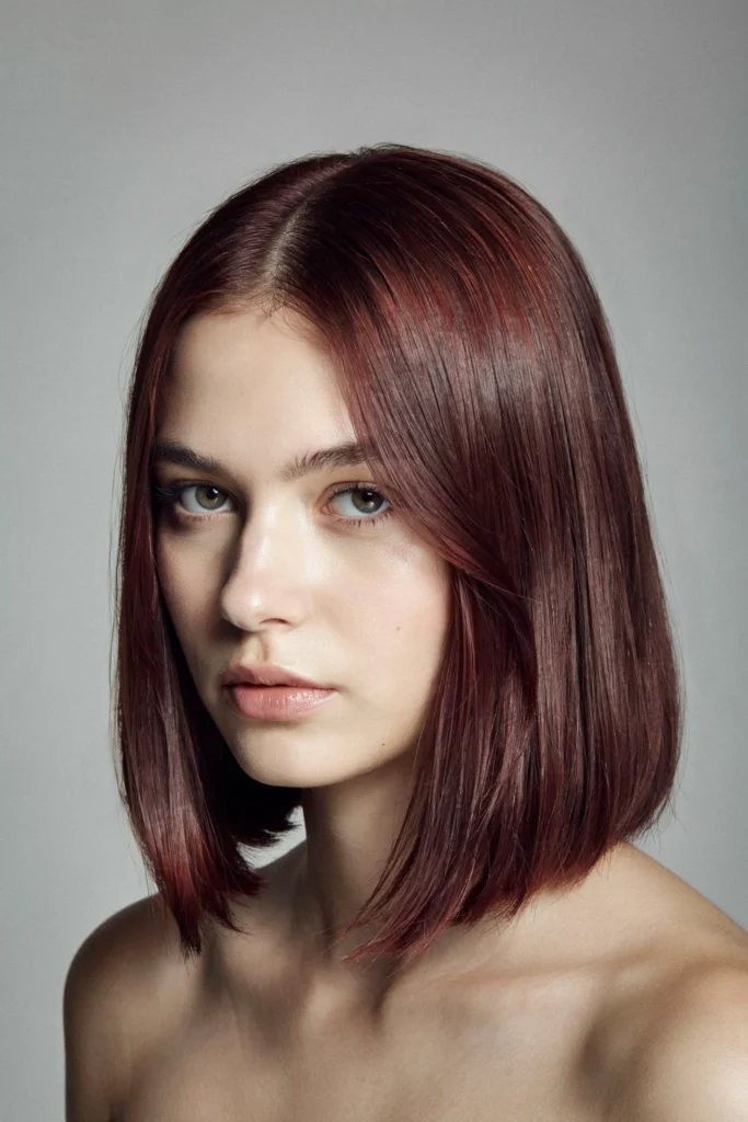Deep Burgundy Hue