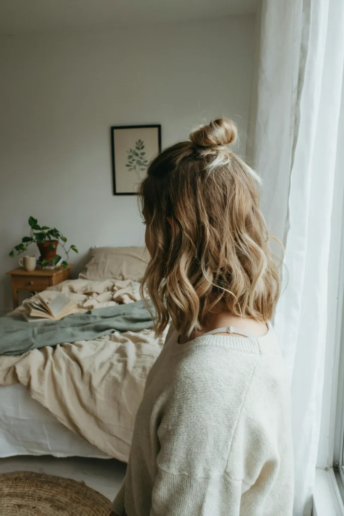 Half-Up Top Knot