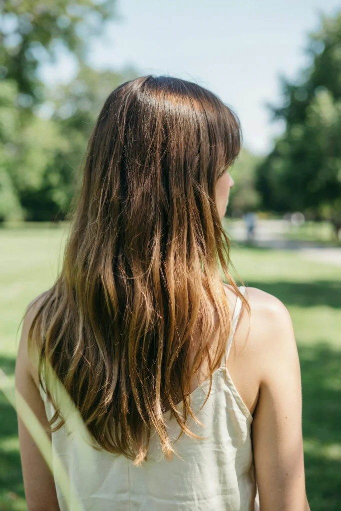Long Layered Step Shag