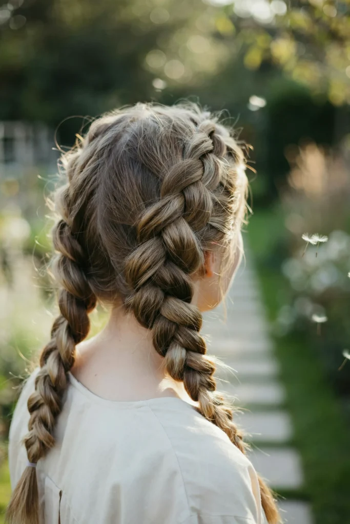 Loose Dutch Braids