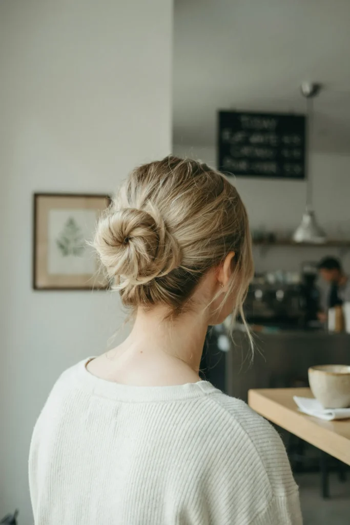 Messy Low Bun