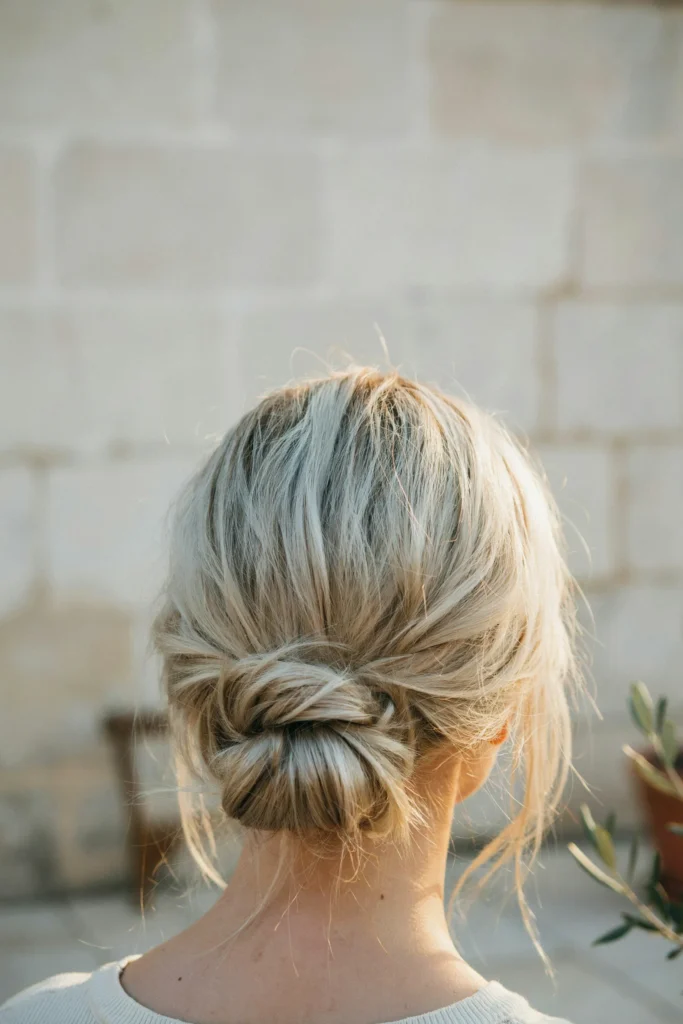 Messy Low Bun
