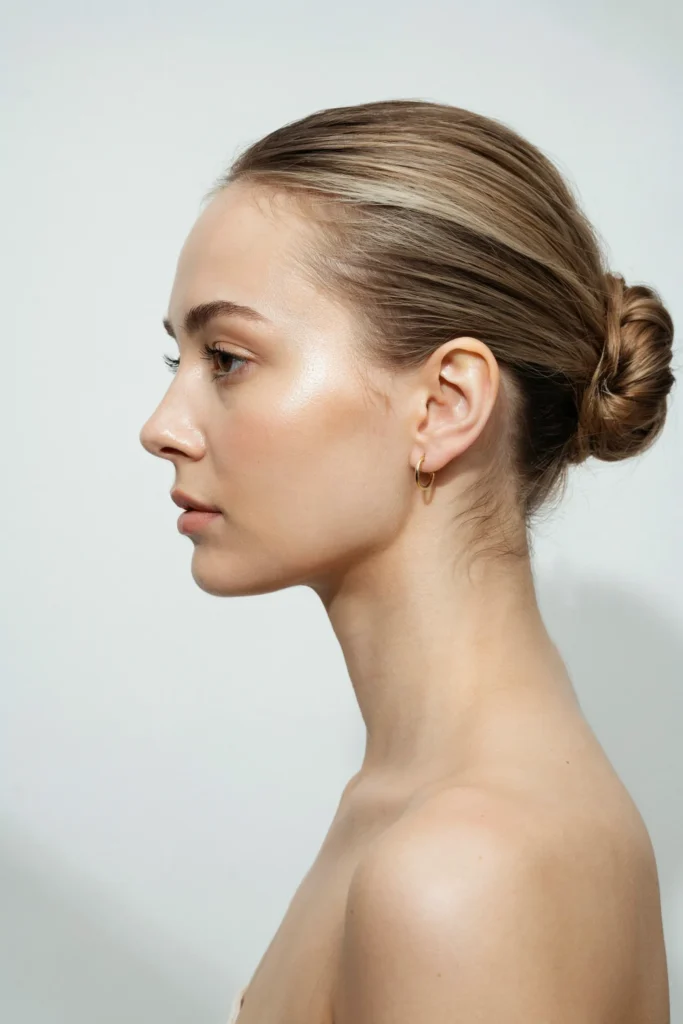 Pearl Blonde Updo