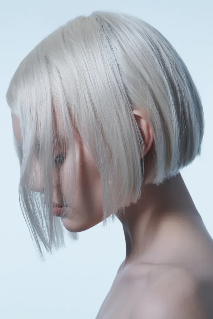 Platinum Bob Cut