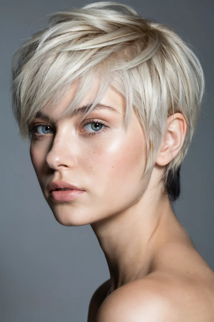 Platinum Shadow Root Pixie