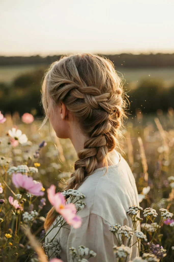 Romantic French Braid
