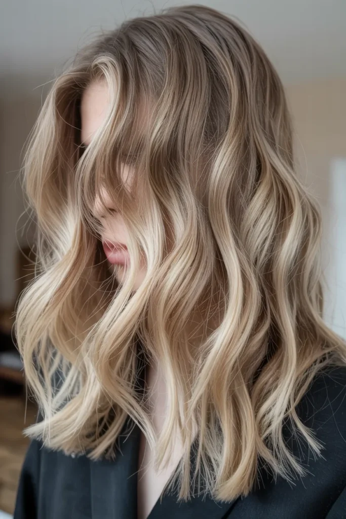 Sandy Beige Balayage