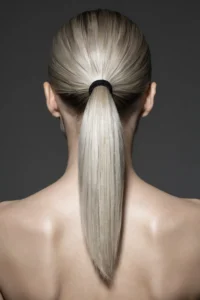 Slick Back Ponytail